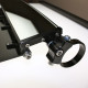 Polaris Ranger 12″ Wide Panoramic Rearview Mirror with Folding Sun Visor Tinted Shield